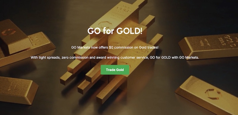 GO Markets Launches $0 Commission on Gold Trades – Trade Gold with Zero Fees and Tight Spreads